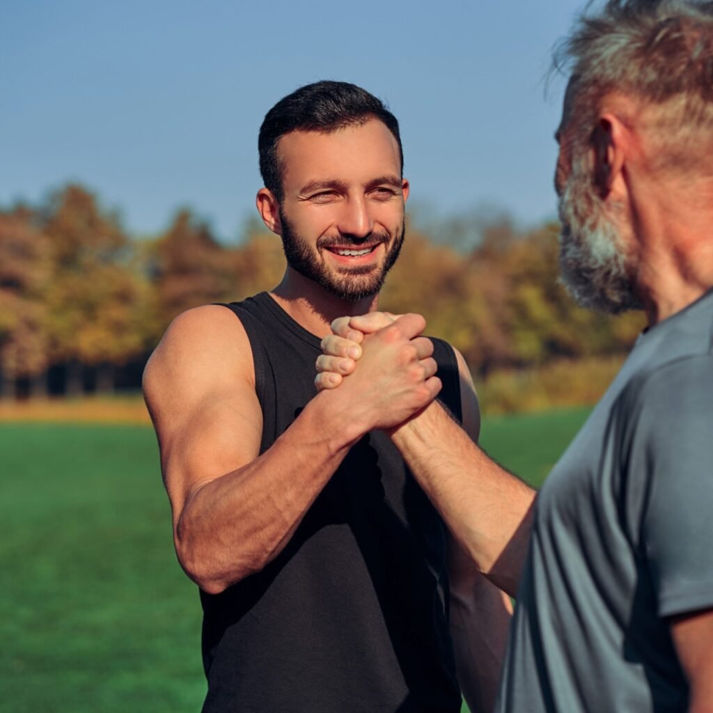 The Two Sportsmen Greeting Outdoor CVU6WZW Scaled 1 1024x1024